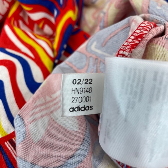 Adidas The Brand With The 3 Stripes Graphic T-Shirt Multicoloured Men’s Size Lar - Picture 15 of 15